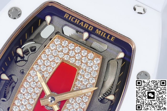 Replica Richard Mille RM 07-01 ZF Factory White Ceramic - Image 6