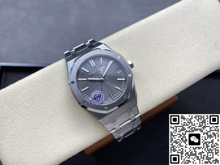 Replica Audemars Piguet Royal Oak 15510ST.OO.1320ST.10 APS Factory V2 Grey strap - Image 5