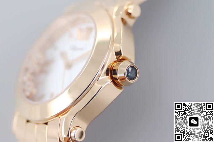 Replica Chopard HAPPY DIAMONDS 277472-5002 YF Factory Date display - Image 4