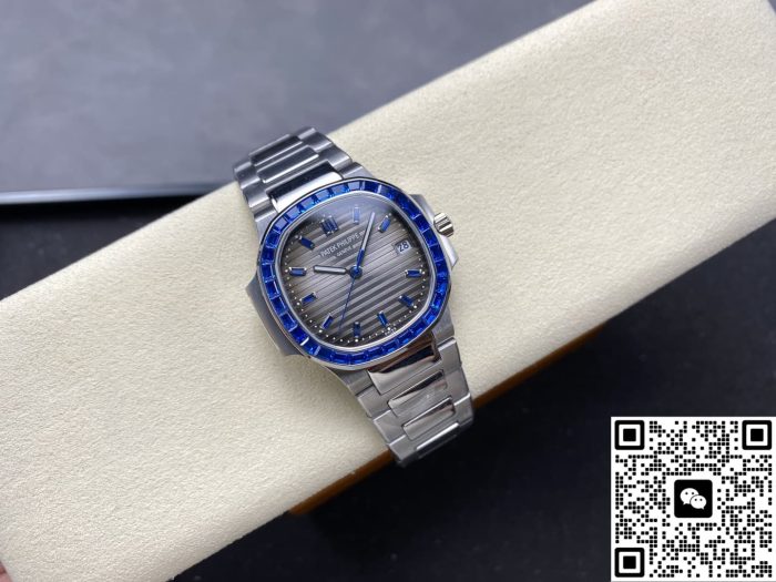 Replica Patek Philippe Nautilus 5711 GR Factory Transparent case back - Image 7