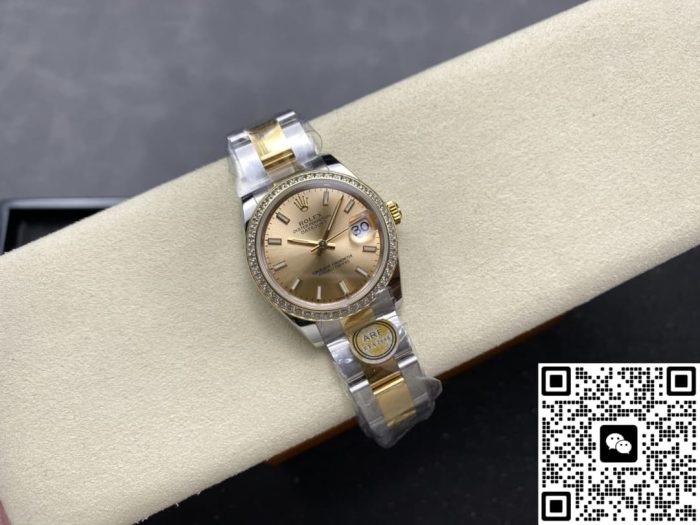 Replica Rolex Datejust m278383rbr-0013 AR Factory Luminous hour markers - Image 5