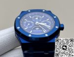 Replica Audemars Piguet Royal Oak 26579CS.OO.1225CS.01 BBR Factory Blue ceramic - Image 16