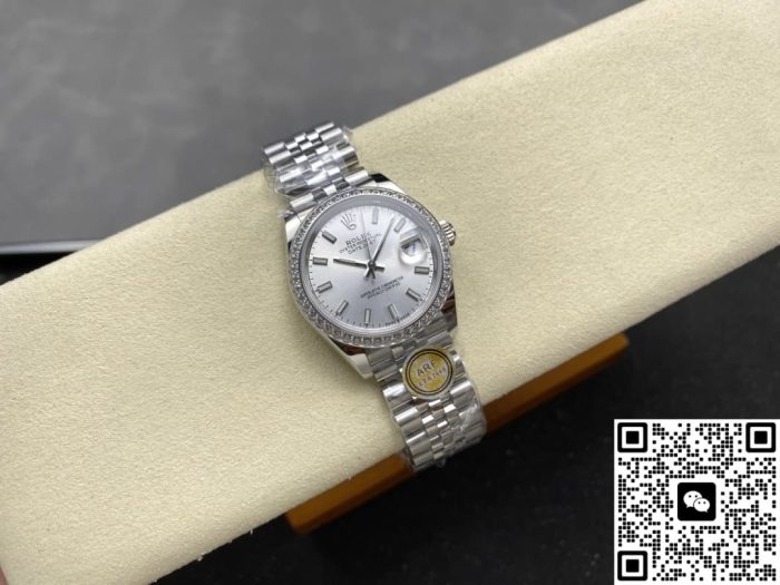 Replica Rolex Datejust m278384rbr-0016 AR Factory Silver strap - Image 6