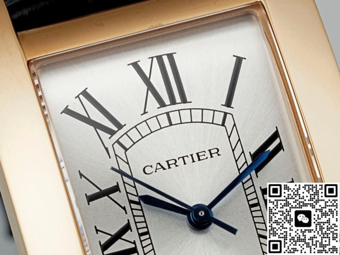 Replica Cartier Tank WGTA0134 AF Factory Alligator leather strap - Image 4