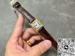 Replica Cartier Tank W1529856 F1 Factory Dark brown strap - Image 15