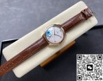 Replica Omega De Ville 434.53.40.20.02.001 N1 Factory Dark brown strap - Image 4