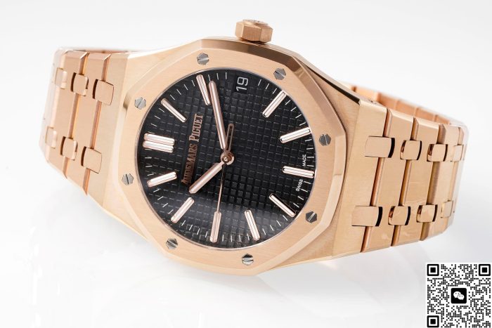 Replica Audemars Piguet Royal Oak 15510OR.OO.1320OR.04 APS Factory Date display - Image 9