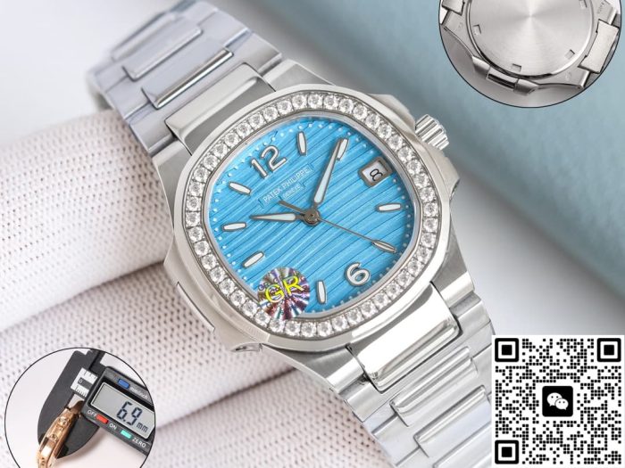 Replica Patek Philippe Nautilus 7010-1G-013 GR Factory Folding clasp - Image 3