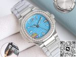 Replica Patek Philippe Nautilus 7010-1G-013 GR Factory Folding clasp - Image 12