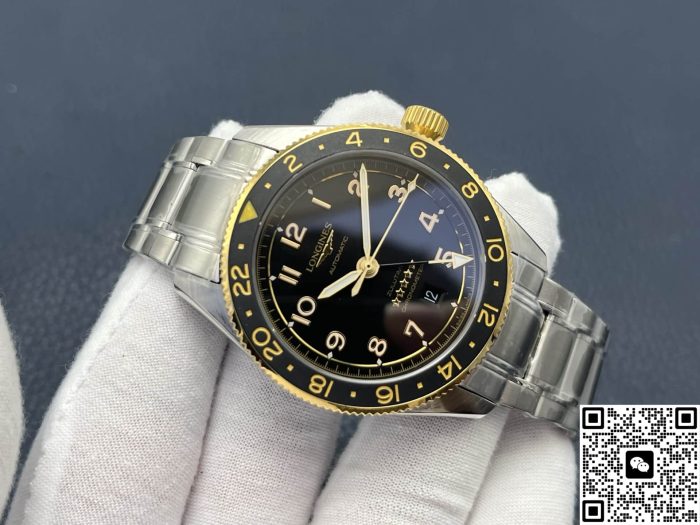 Replica Longines Spirit L3.812.5.53.6 LG Factory Dual time zone - Image 5