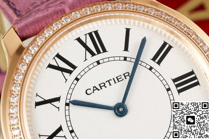 Replica Cartier RONDE DE CARTIER WJRN0010 AF Factory Alligator leather - Image 5