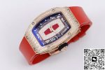Replica Richard Mille RM07-01 ZF Factory Red Gold Crown - Image 4