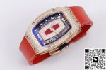 Replica Richard Mille RM07-01 ZF Factory Red Gold Crown - Image 15
