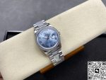 Replica Rolex Day-Date m118346-0044 8+ Factory Silver strap - Image 5