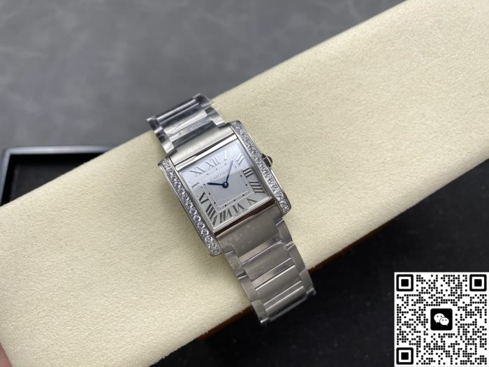 Replica Cartier Tank W4TA0021 8848 Factory Diamond case - Image 4
