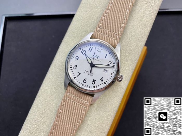 Replica IWC Pilot’s IW327017 V7 Factory V2 Beige dial - Image 5