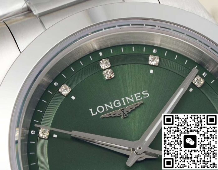 Replica Longines Concas L3.430.4.07.6 AF Factory Diamond hour markers - Image 6