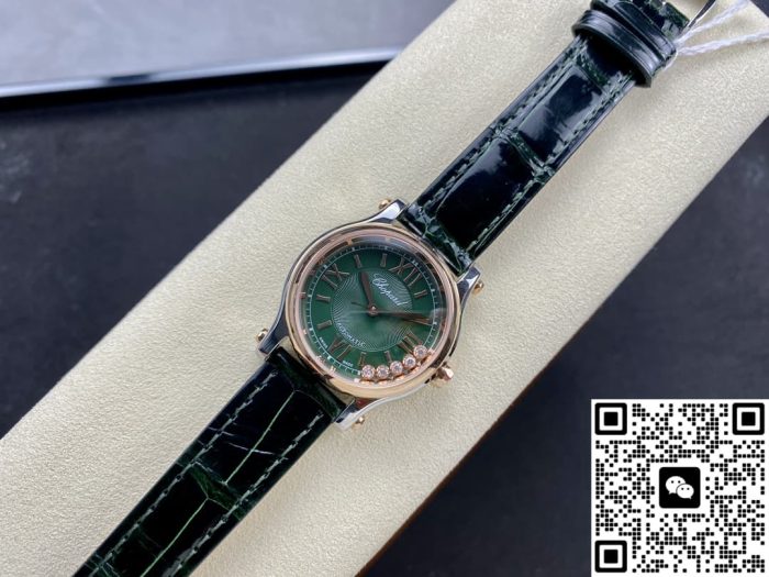 Replica Chopard HAPPY SPORT 278573-6032 YF Factory Green Dial - Image 4