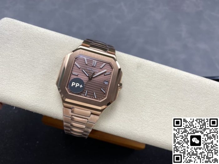 Replica Patek Philippe CUBITUS 7128-1R-001 PP+ Factory Brown dial - Image 6