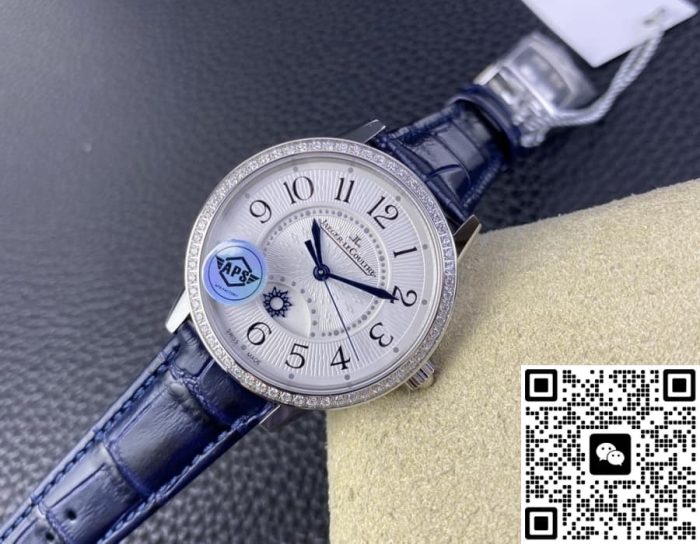 Replica Jaeger LeCoultre Rendez Vous 3448430 APS factory Blue strap - Image 7