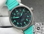 Replica IWC Pilot IW328210 M+ factory Green strap - Image 4
