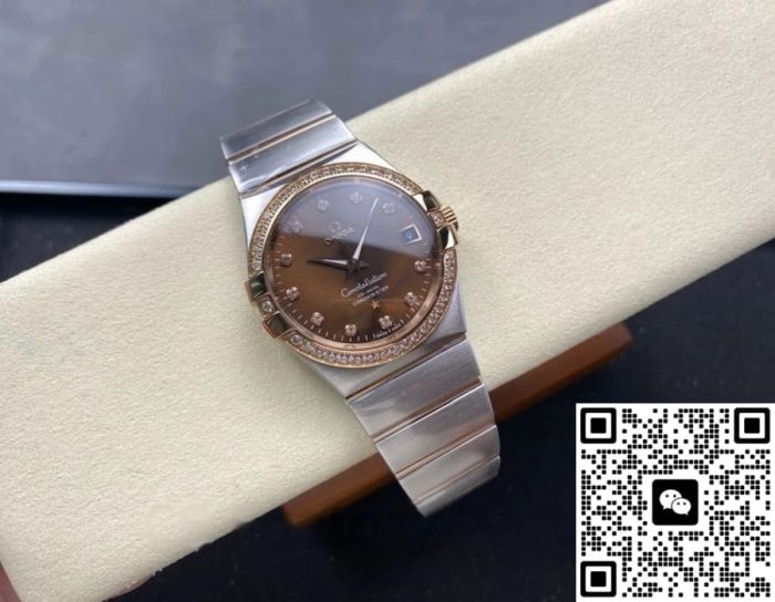 Replica Omega Constellation 123.25.38.21.63.001 M+ Factory Dark brown dial - Image 5