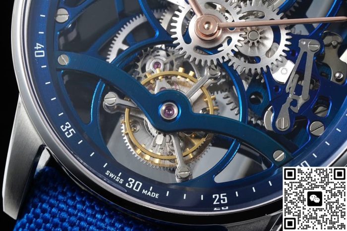 Replica Audemars Piguet CODE 11.59 26600NB.OO.D346KB.01 APP Factory Blue ceramic - Image 8