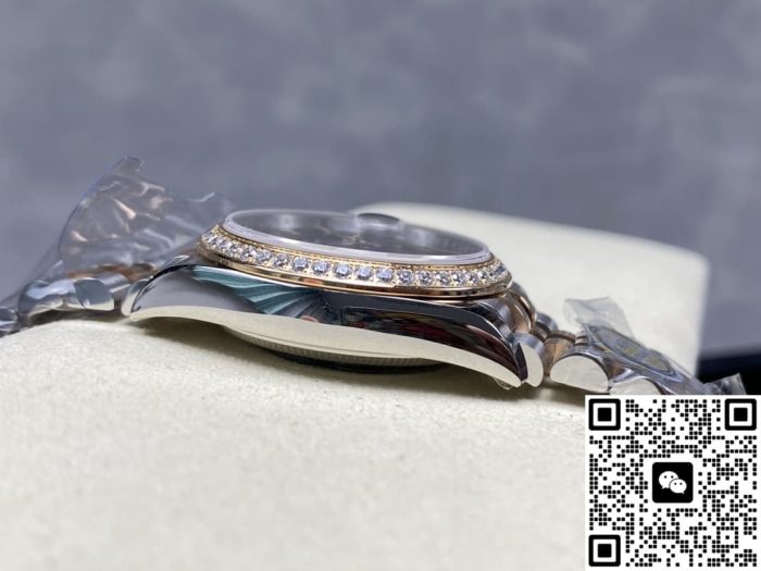 Replica Rolex Datejust m278381rbr-0002 AR Factory Interval gold strap - Image 5