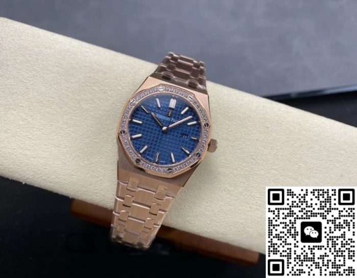 Replica Audemars Piguet Royal Oak 67651OR.ZZ.1261OR.02 ZF Factory Blue Dial - Image 4