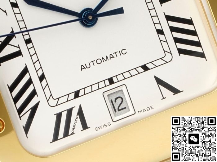 Replica Cartier Santos WGSA0042 AF Factory Square dial - Image 6