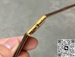 Replica Cartier Tank W1529856 F1 Factory Dark brown strap - Image 14
