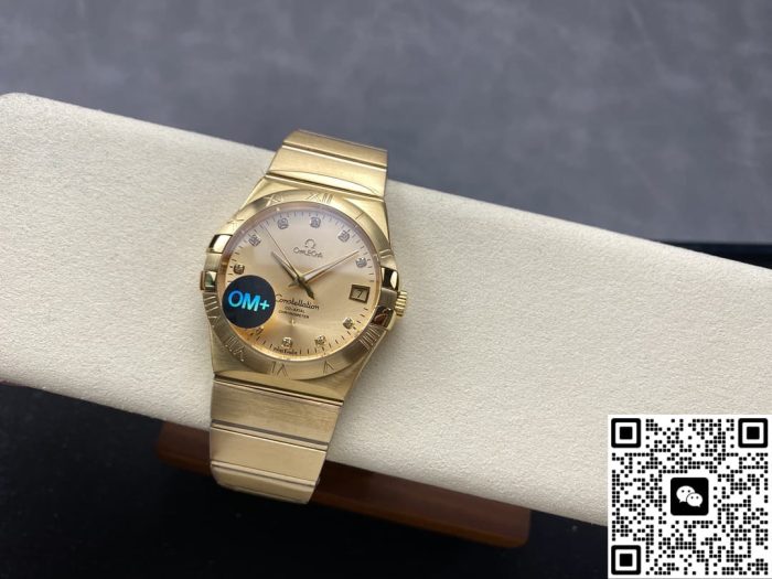 Replica Omega Constellation 123.50.38.21.58.001 OM Factory Champagne dial - Image 6