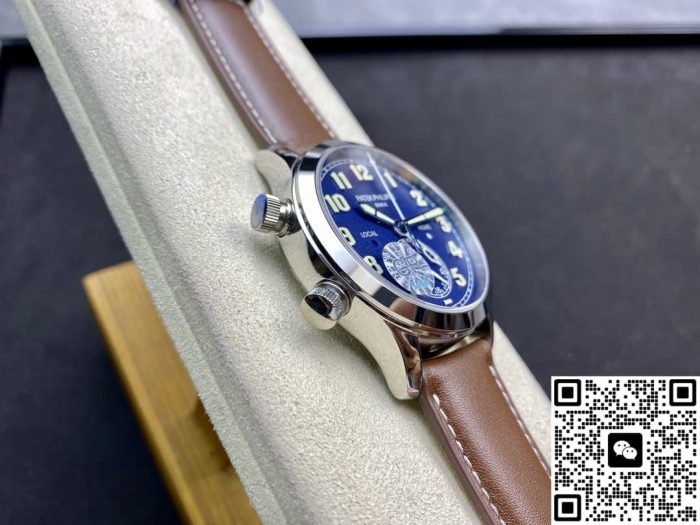 Replica Patek Philippe Complications 7234G-001 GR Factory V2 Shiny Navy dial - Image 6