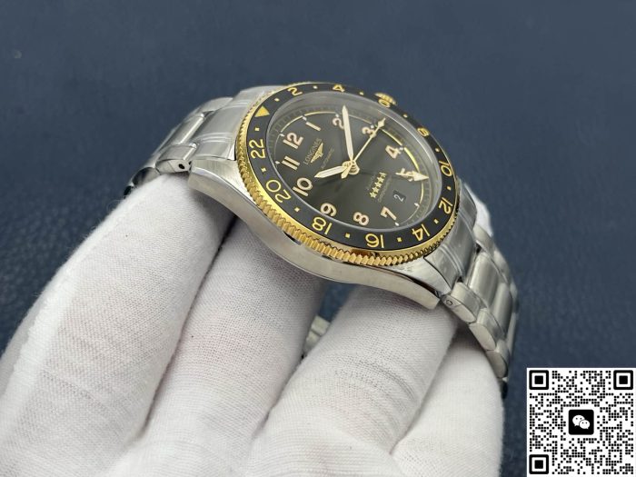 Replica Longines Spirit L3.812.5.53.6 LG Factory Dual time zone - Image 8