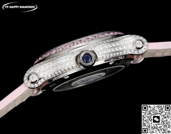 Replica Chopard HAPPY DIAMONDS 274891-9001 YF Factory Diamond dial - Image 7