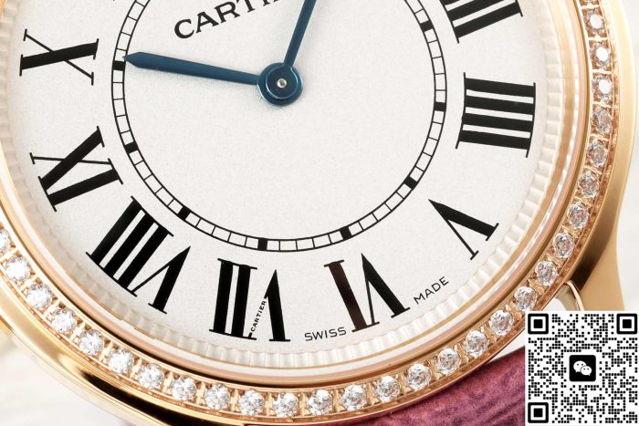 Replica Cartier RONDE DE CARTIER WJRN0010 AF Factory Alligator leather - Image 6