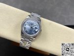 Replica Rolex Day-Date m118346-0044 8+ Factory Silver strap - Image 16