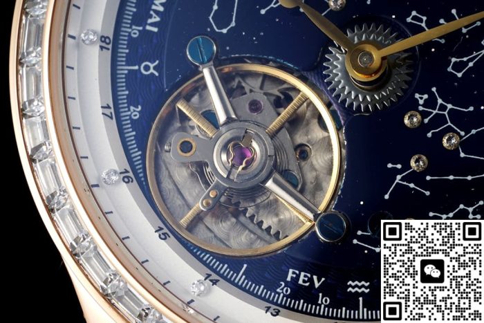 Replica Jaeger LeCoultre Master Control Tourbillon RMS Factory Gold Case - Image 5