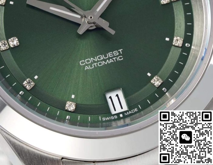 Replica Longines Concas L3.430.4.07.6 AF Factory Diamond hour markers - Image 5