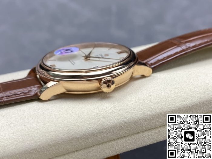 Replica Omega De Ville 424.53.40.20.02.001 N1 Factory Brown strap - Image 6