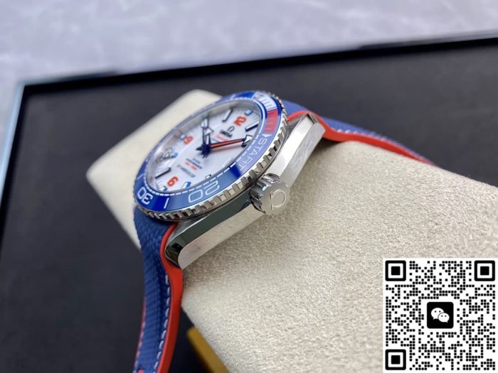 Replica Omega Seamaster 215.32.43.21.04.001 VS Factory Ceramic dial - Image 8