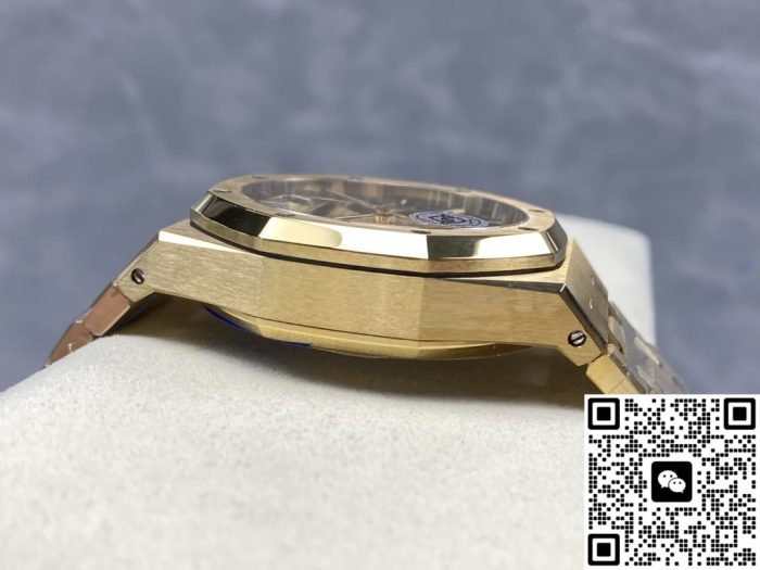 Replica Audemars Piguet Royal Oak 26240BA.OO.1320BA.02 APS Factory Smoked gold dial - Image 6