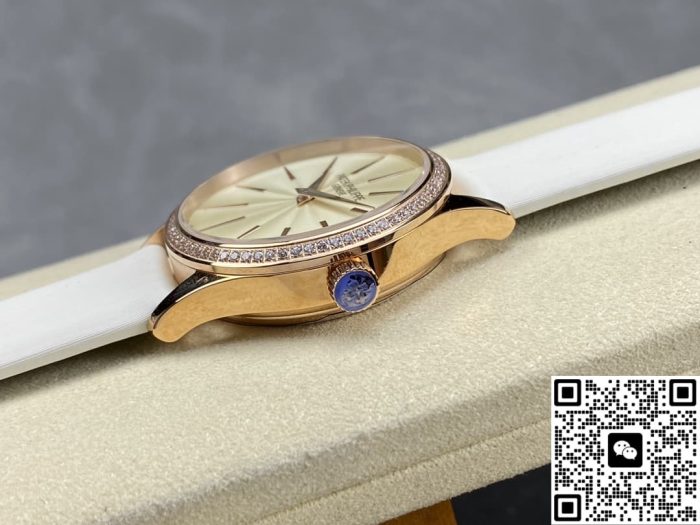 Replica Patek Philippe CALATRAVA 4897R-010 Creamy white dial - Image 5