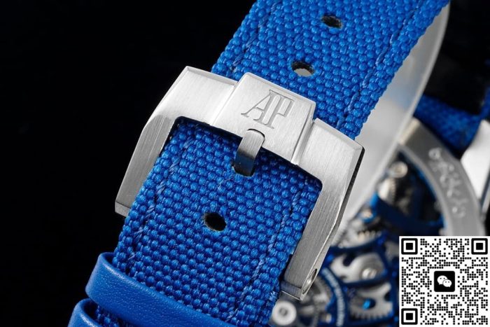 Replica Audemars Piguet CODE 11.59 26600NB.OO.D346KB.01 APP Factory Blue ceramic - Image 7