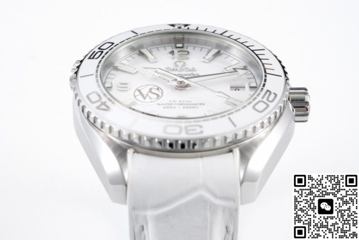 Replica Omega Seamaster 232.33.38.20.04.001 VS Factory Leather strap - Image 6