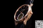 Replica Jaeger-LeCoultre Ultra-Thin Master Q1682412 RMS Factory Tourbillon Black strap - Image 9