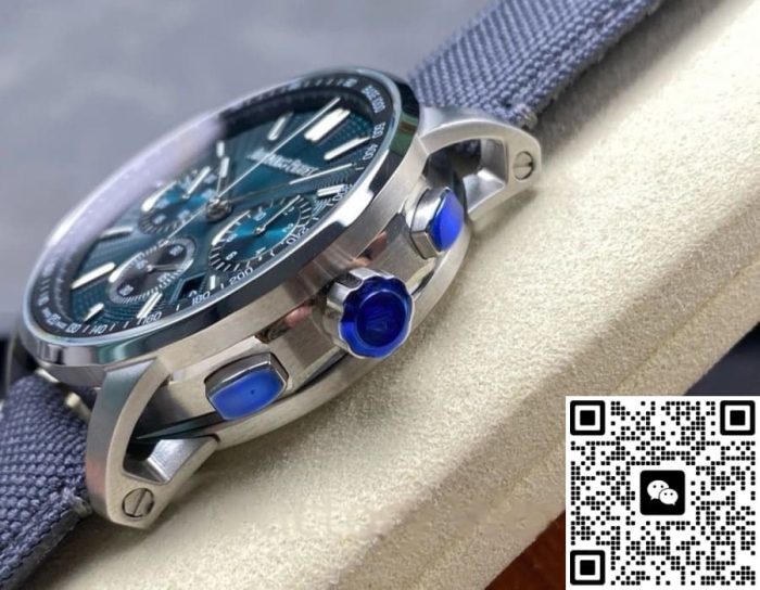 Replica Audemars Piguet CODE 11.59 26393ST.OO.A348KB.01 OMF Factory Blue strap - Image 7