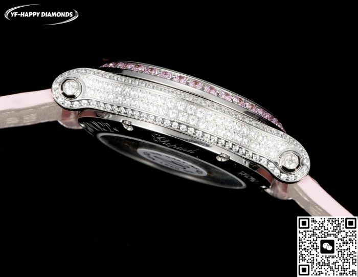 Replica Chopard HAPPY DIAMONDS 274891-9001 YF Factory Diamond dial - Image 6