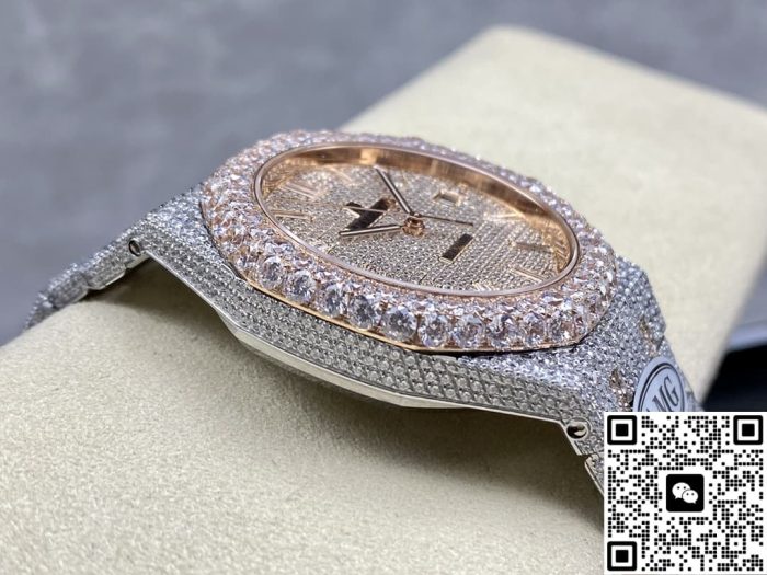 Replica Audemars Piguet Royal Oak 15400OR.023 AMG Factory Date display - Image 6
