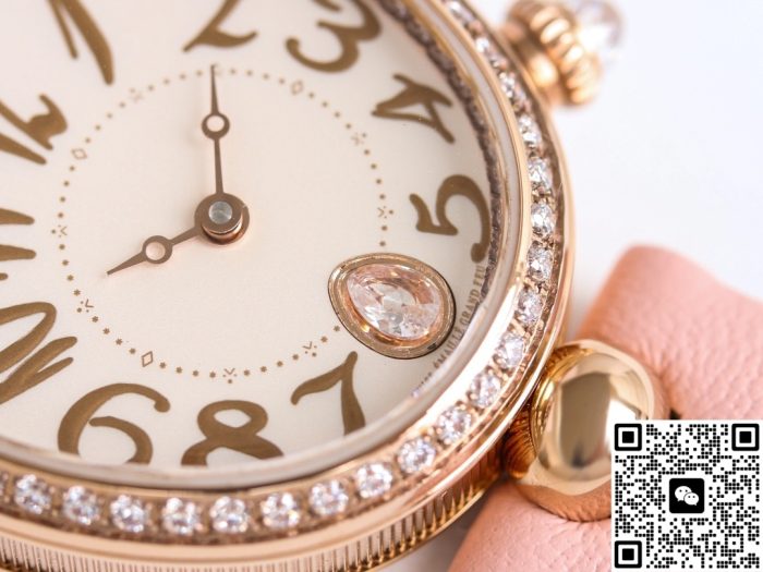 Replica Breguet Reine De Naples 8918BR-2C-364-D00D TA Factory Leather strap - Image 6